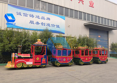 Китай Привлекательные смешные езды парка атракционов, изготовленные на заказ поездки на поезде потехи для детей завод