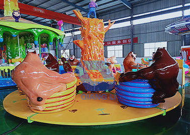 Китай Езда занятности чашка Кароузел, езды ярмарки вращая детей для игры семьи завод