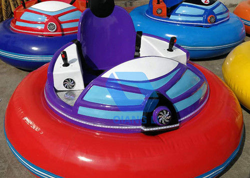 Автомобили бампера тематического парка безопасности, электрические автомобили бампера УФО льда 6-10 км/х скорости поставщик