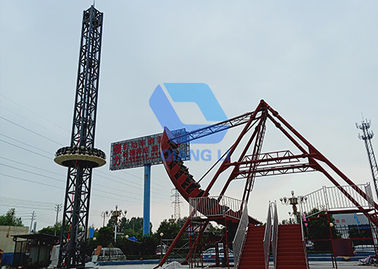 Китай Езда башни качания изготовленного на заказ летания оборудования парка атракционов роторного вращая завод